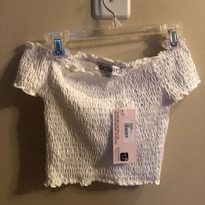 Off the Shoulder crop top